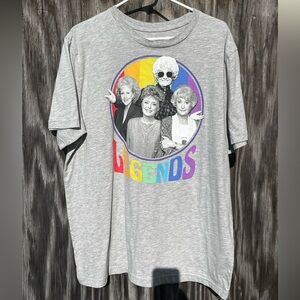 Golden girls Tshirt XL legends rainbow  LGBTQ